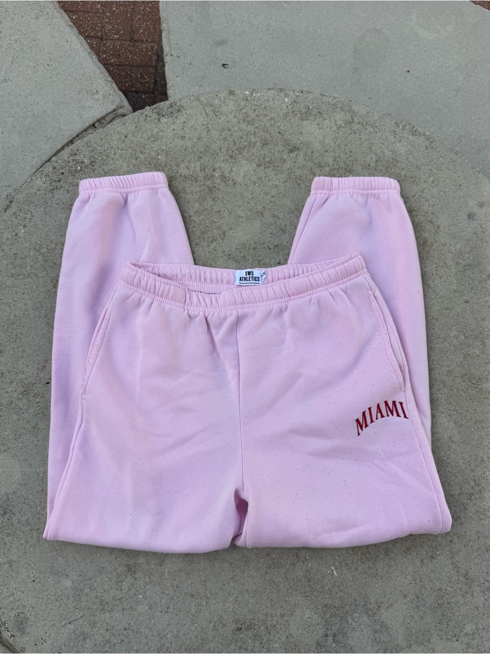 Pink 'Miami' Kids Sweatpants - Soft Athletic Bottoms